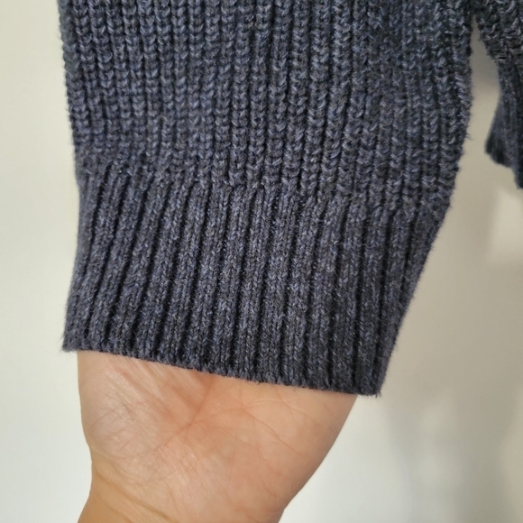 Daniel Hechter Paris Men's Blue Cotton Zip-Up Sweater Size XXL - Picture 6 of 8